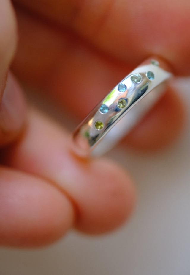 Sample Sale - Scatter Set Gemstone Ring
