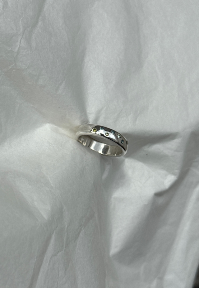 Sample Sale - Scatter Set Gemstone Ring