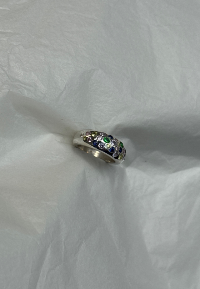 Sample Sale - Gemstone Bombe Ring
